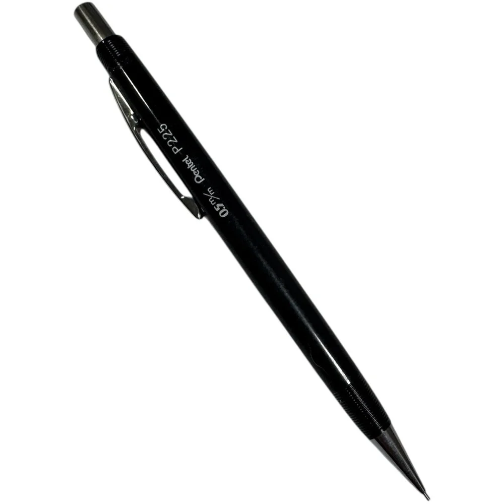 Pentel P225 Mechanical Pencil 0.5mm Drafting‎ Lead Black Classic Vintage